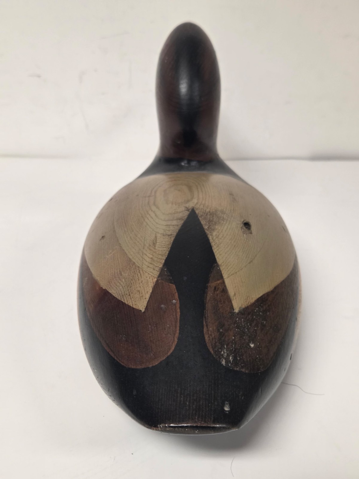 16″ Ducks Unlimited Tom Taber Wood Canvasback Duck Decoy