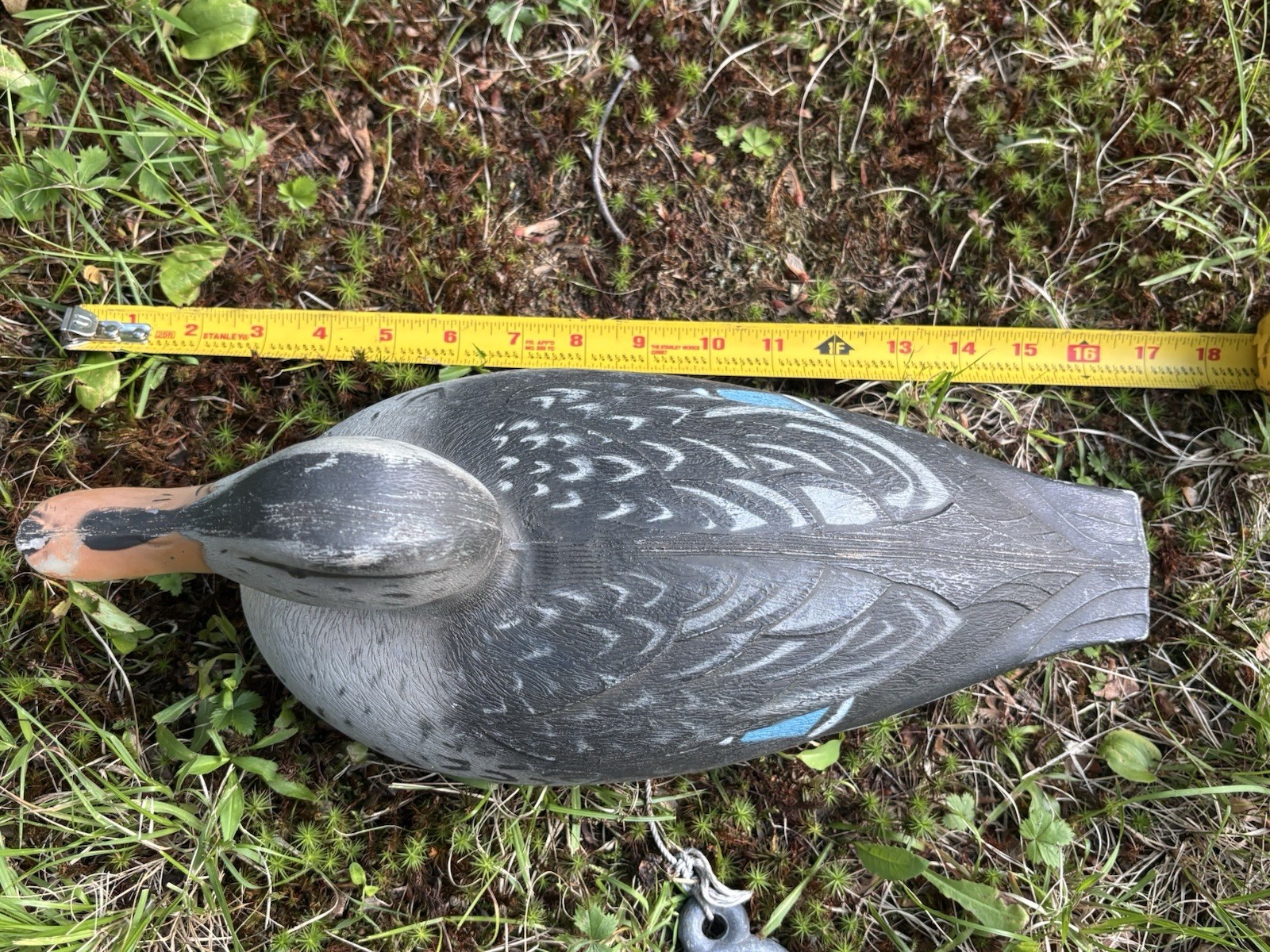 Victor Duck Mallard Decoy by Woodstream Corp. With Weight VINTAGE Hunting Decoy