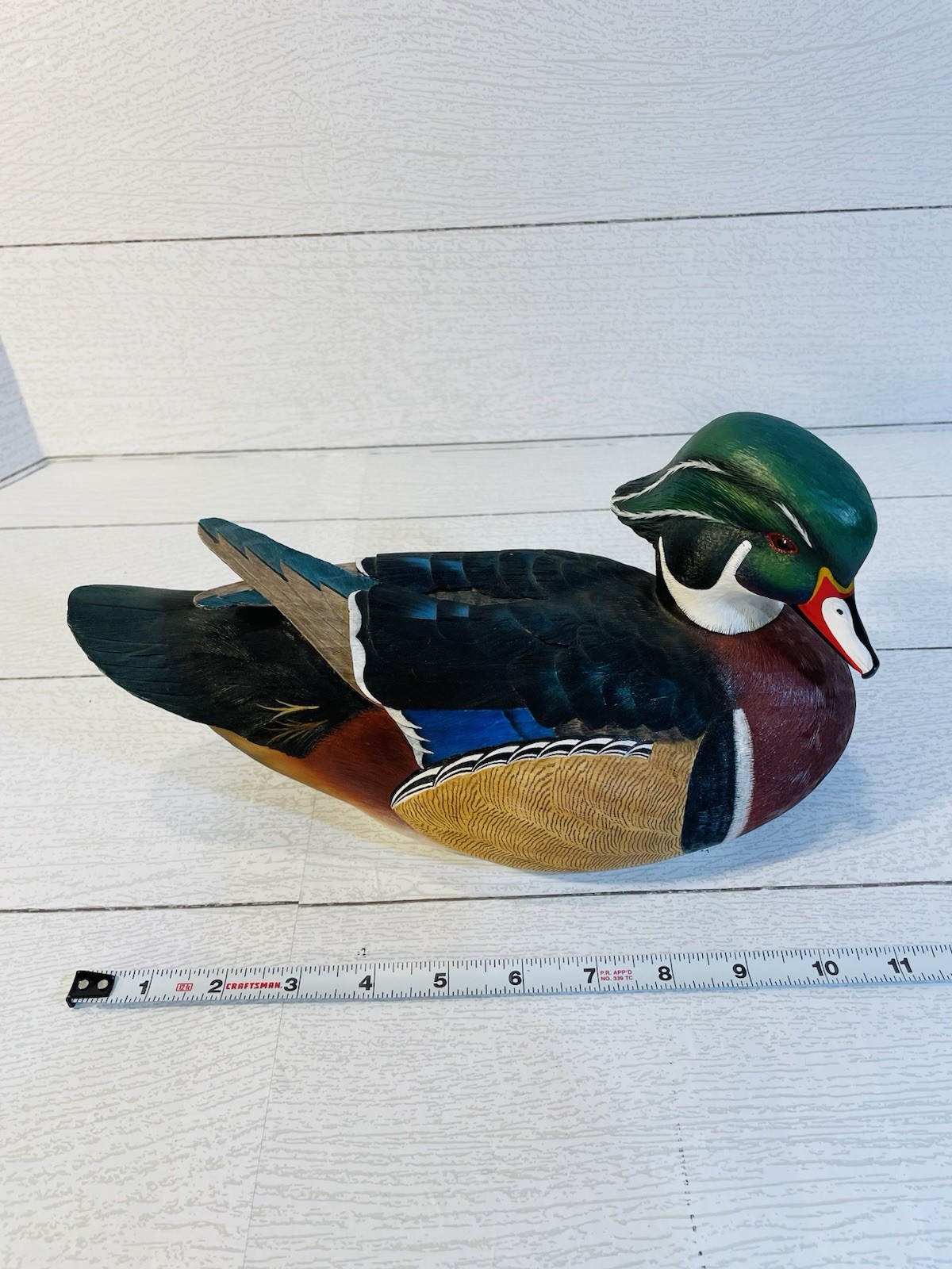 George Kruth Wood Duck North American Ducks Decoy Collection Figure Danbury Mint