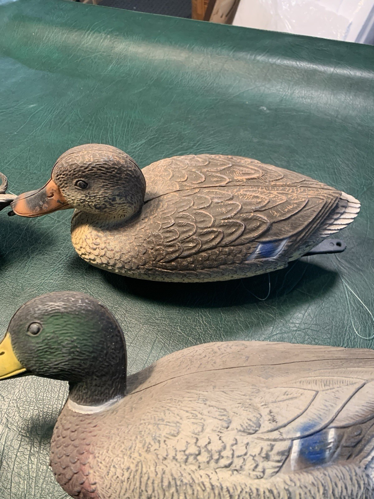 Vintage Sport Plast Italian Made Duck Decoys 15” – Lot of 4