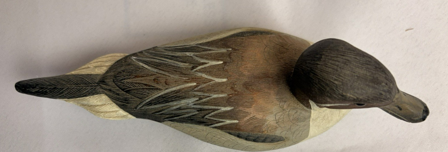Duck Decoy Drake 1988 Handcrafted Mallard 7” Brileyco Inc. Signed