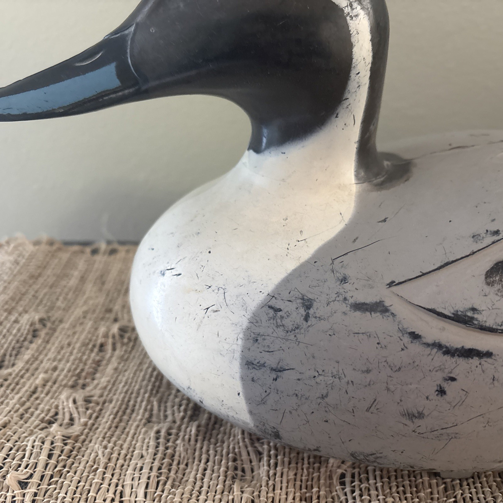 Vintage D-9 Victor Duck Decoy PINTAIL Drake 1967 By Woodstream Lititz, PA USA