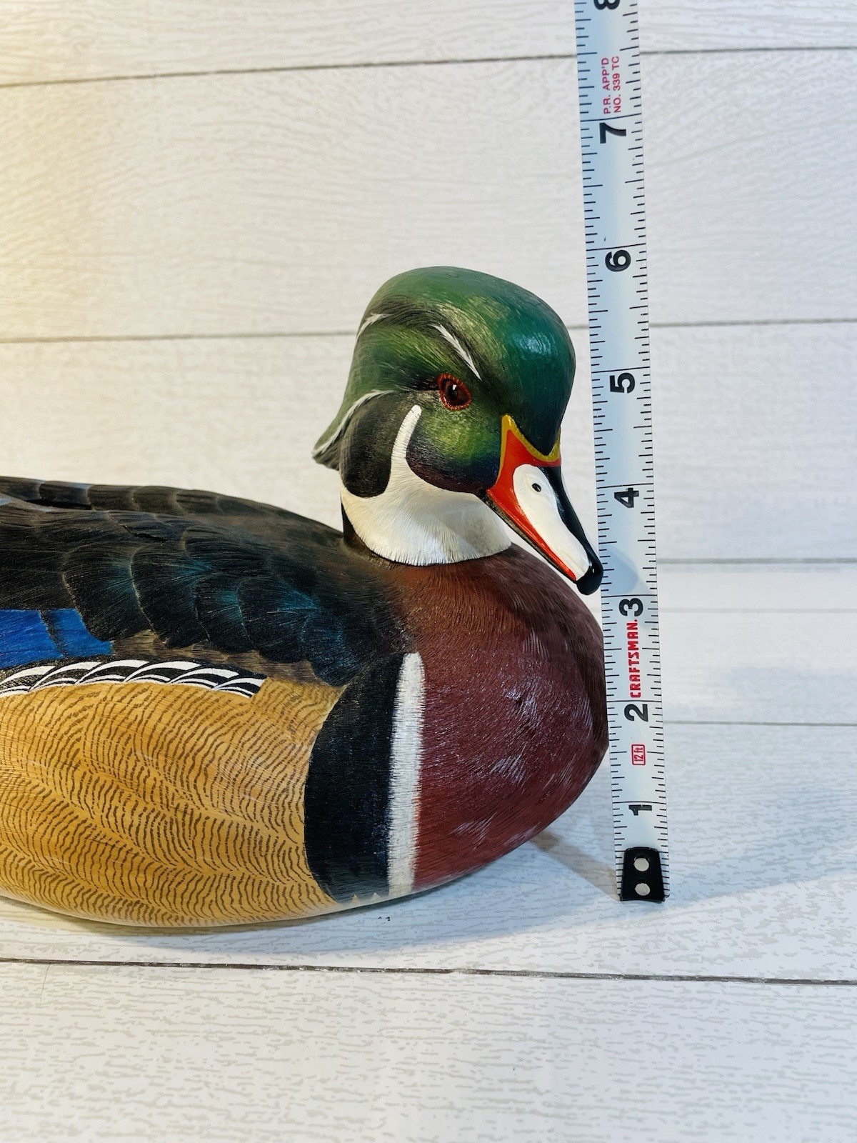 George Kruth Wood Duck North American Ducks Decoy Collection Figure Danbury Mint