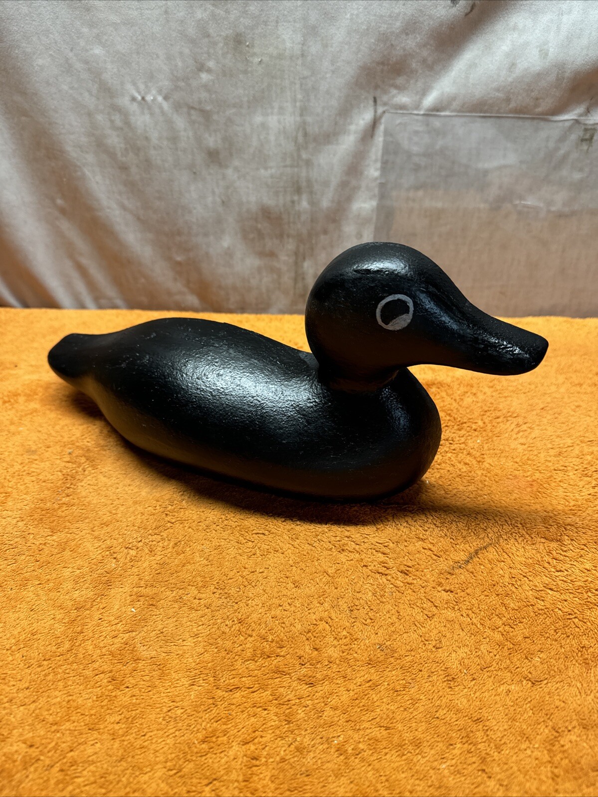 X~Vintage Rare Cast Iron Duck Decoy Doorstop