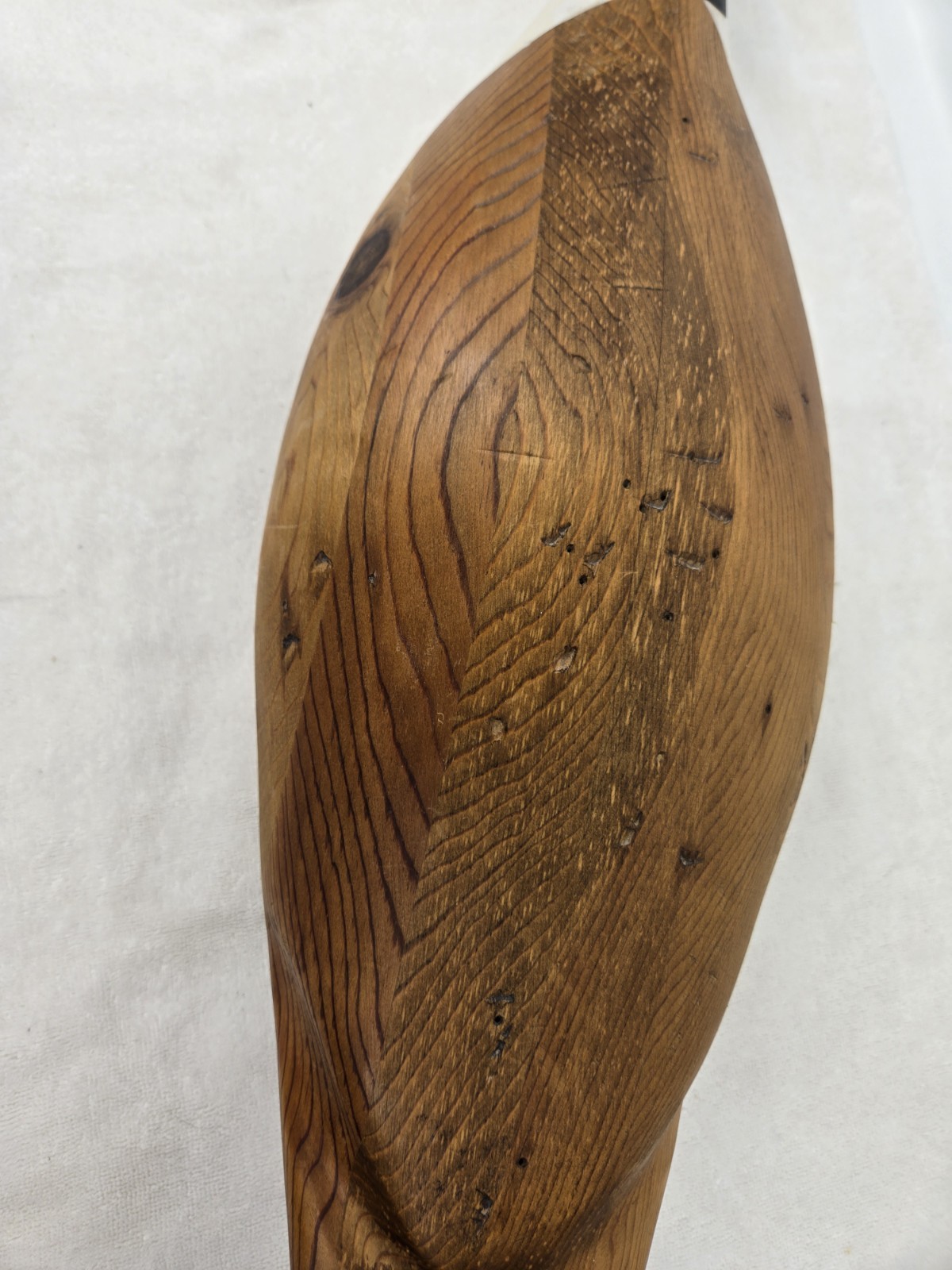 Vintage Wooden Canadian Goose Decoy By R. Livingston