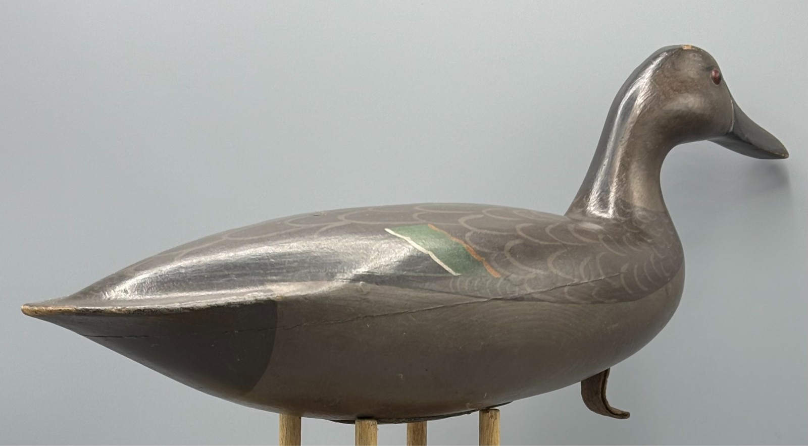 NEW JERSEY ‘TAYLOR JOHNSON STYLE’ PINTAIL PAIR VINTAGE DUCK DECOYS *ORIGINAL PNT