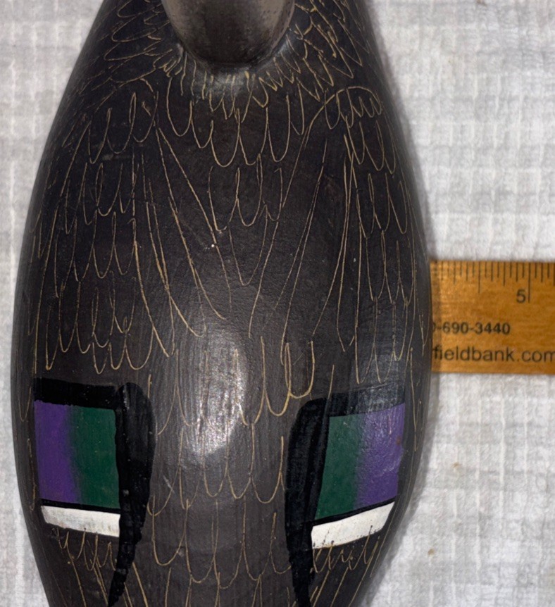 VTG Duck Clarence Bauer Maryland 10” . 1986. Solid. Hand Made.