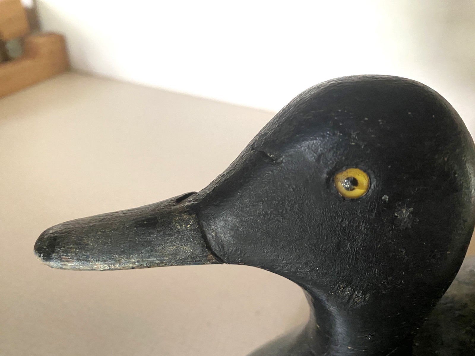 antique duck decoy, Christopher Columbus Smith, Chris craft, antique decoy