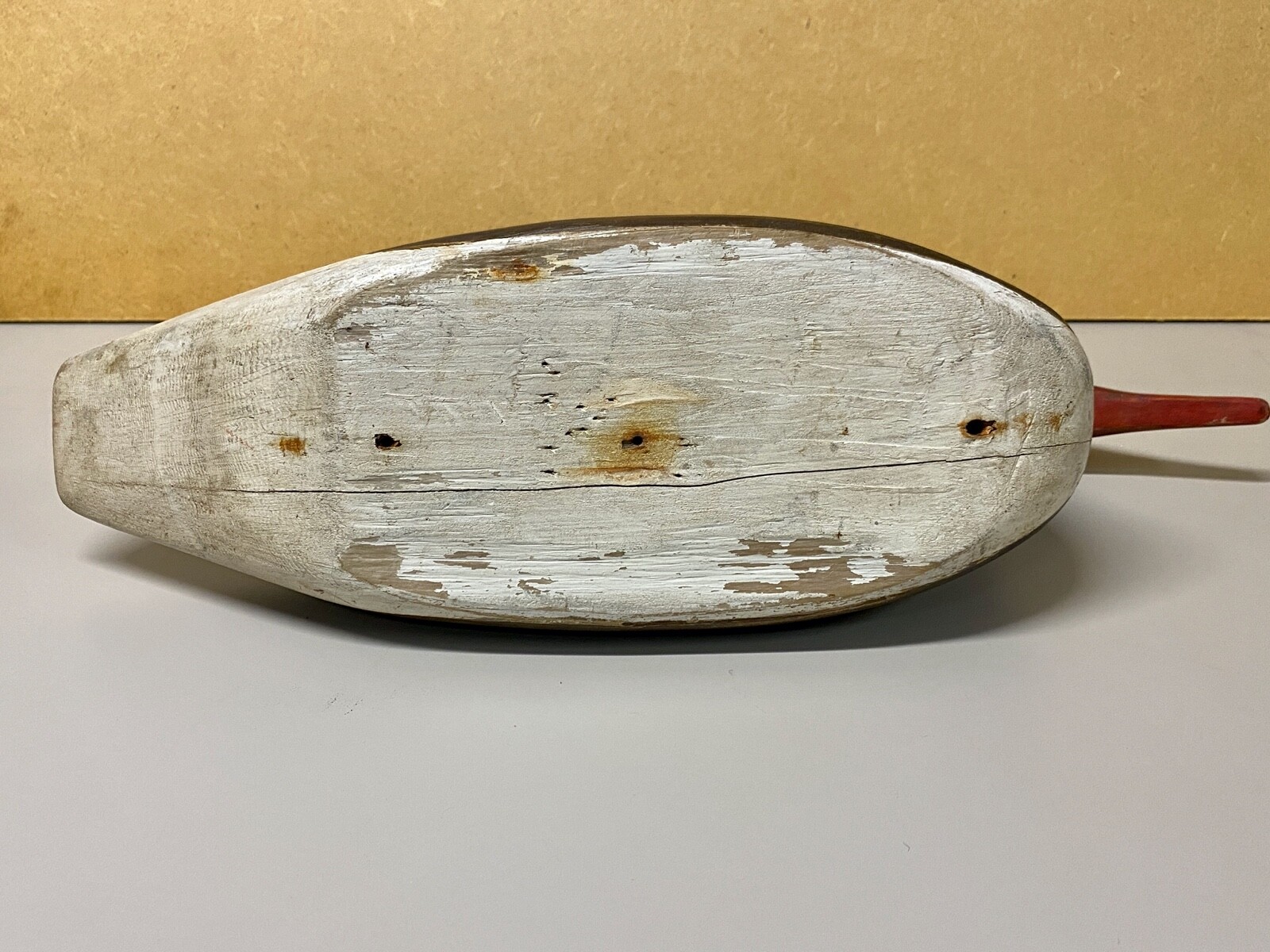 Excellent Pair of Red Breasted Merganser Duck Decoys,Canadian likely Nova Scotia