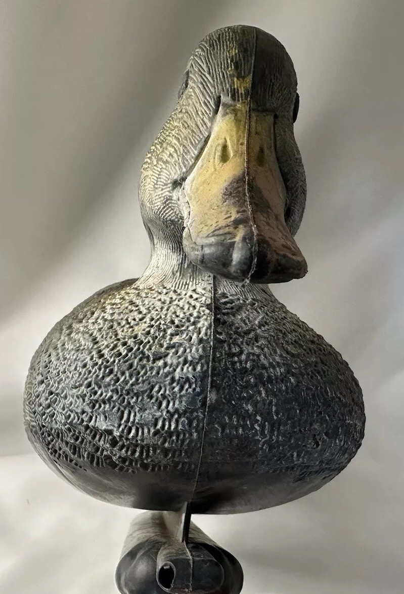 Carry Lite Duck Decoy Made in Italy Sport Plastic Vintage Man Cave Decor