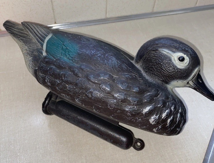 Sport Plast Vintage Hunting Decoy Duck Made In Italy