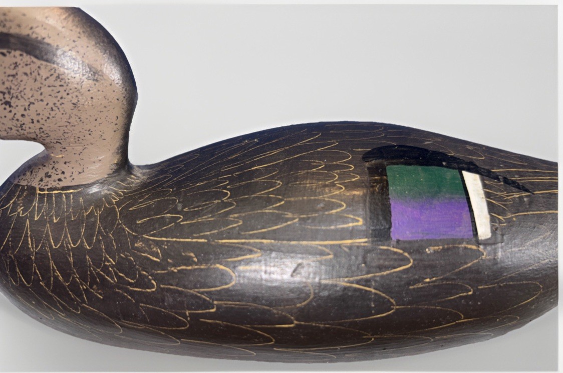 VTG Duck Clarence Bauer Maryland 10” . 1986. Solid. Hand Made.