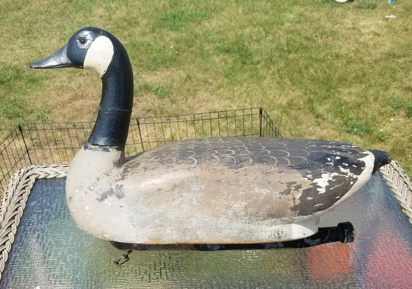 Michigan Goose decoy Vintage Hunting Duck