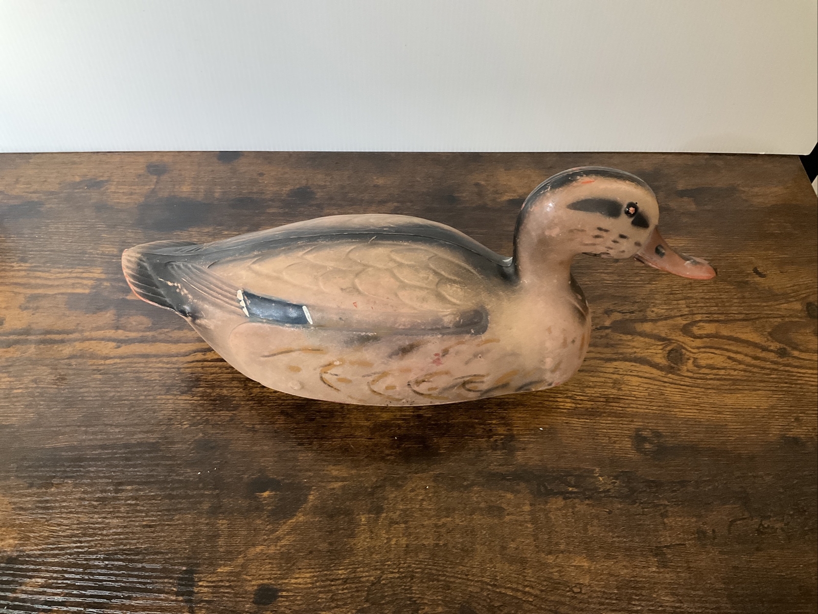 J.S. McGuire, 1954 Fairfax Featherlite M-55 Plastic Vintage Duck Decoy