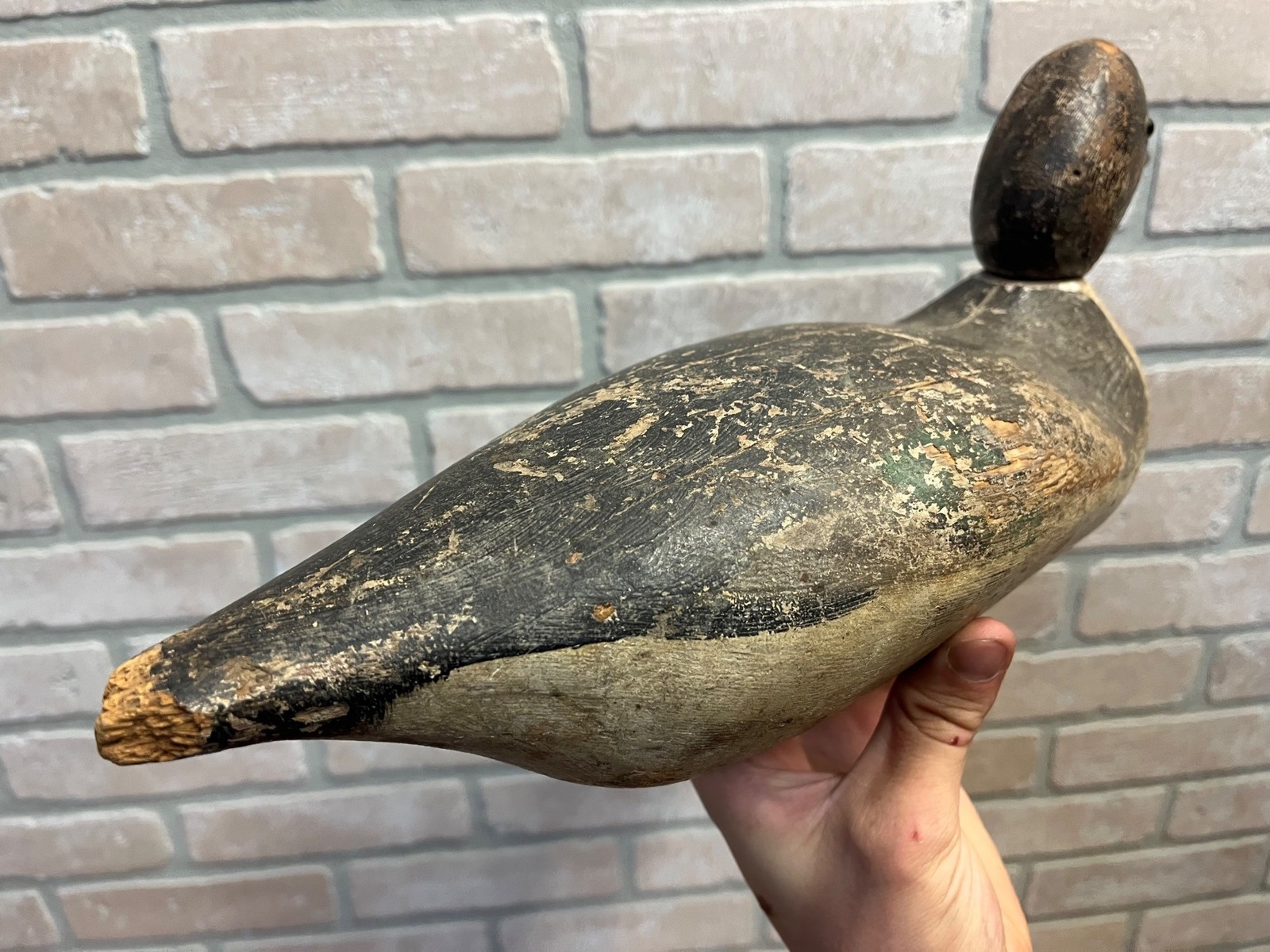 Vintage Mason Pintail Decoy Third Grade Original Paint Wooden Wood
