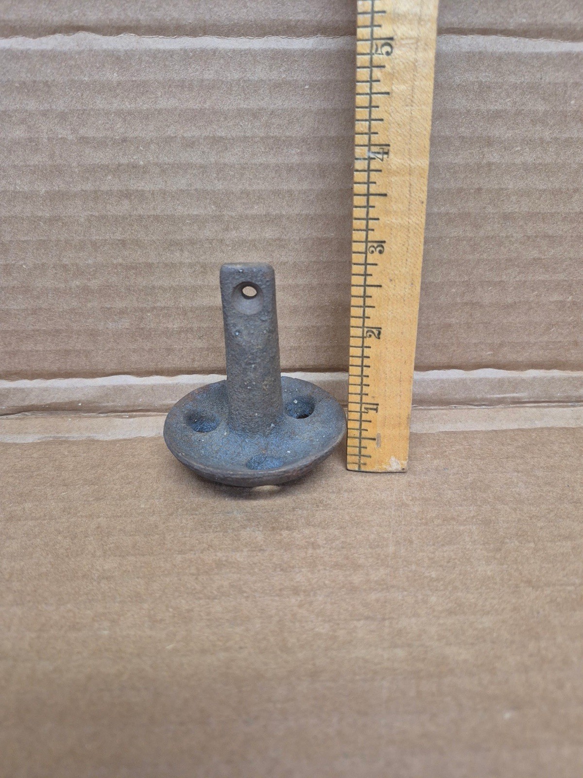 4 Vintage Duck Decoy Mushroom Anchor Cast Iron 8 OZ Decor