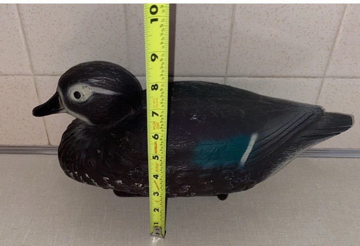 Sport Plast Vintage Hunting Decoy Duck Made In Italy