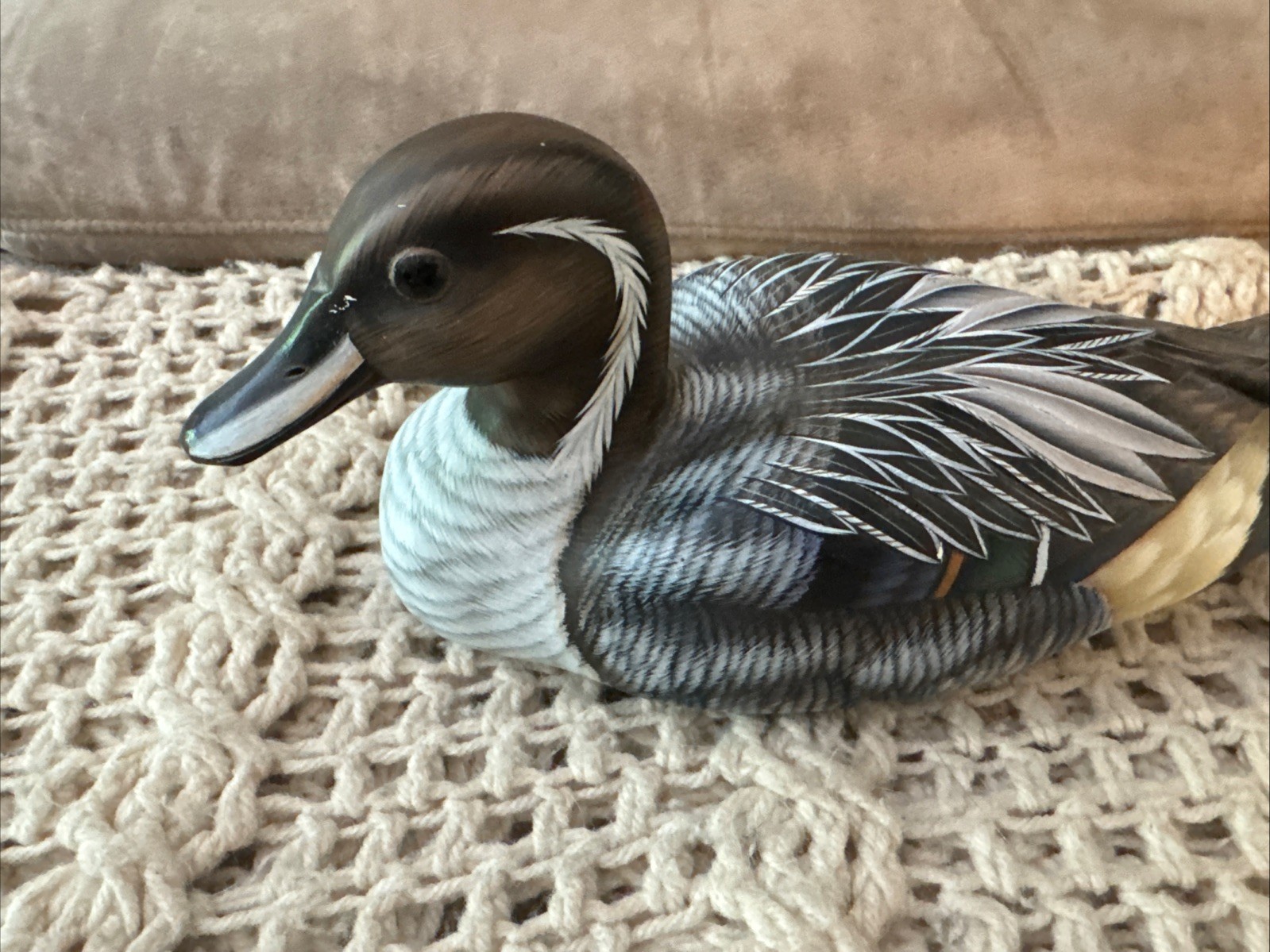 Pintail drake decoy No. 208 NG Chong signed Limited edition