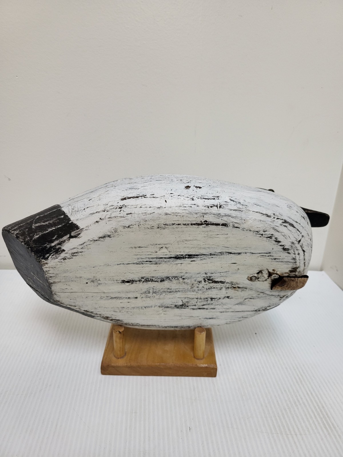Vintage Goldeneye Decoy Maine? Heavy