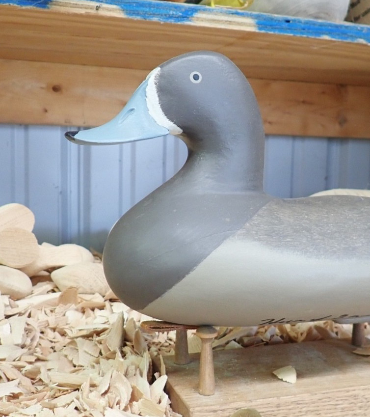 Howard “Duck” Foreaker Blue Bill Hen Decoy