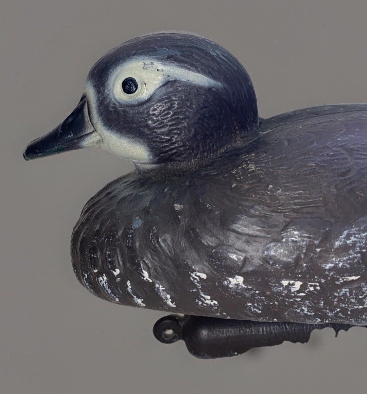 Sport Plast Vintage Hunting Decoy Duck Made In Italy