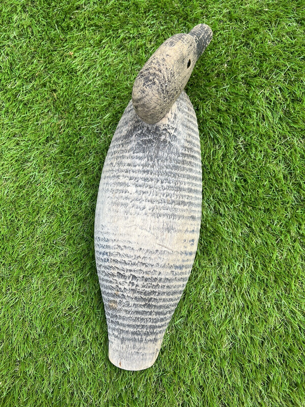 Victor Wooden Decoy -Glass Eyes.