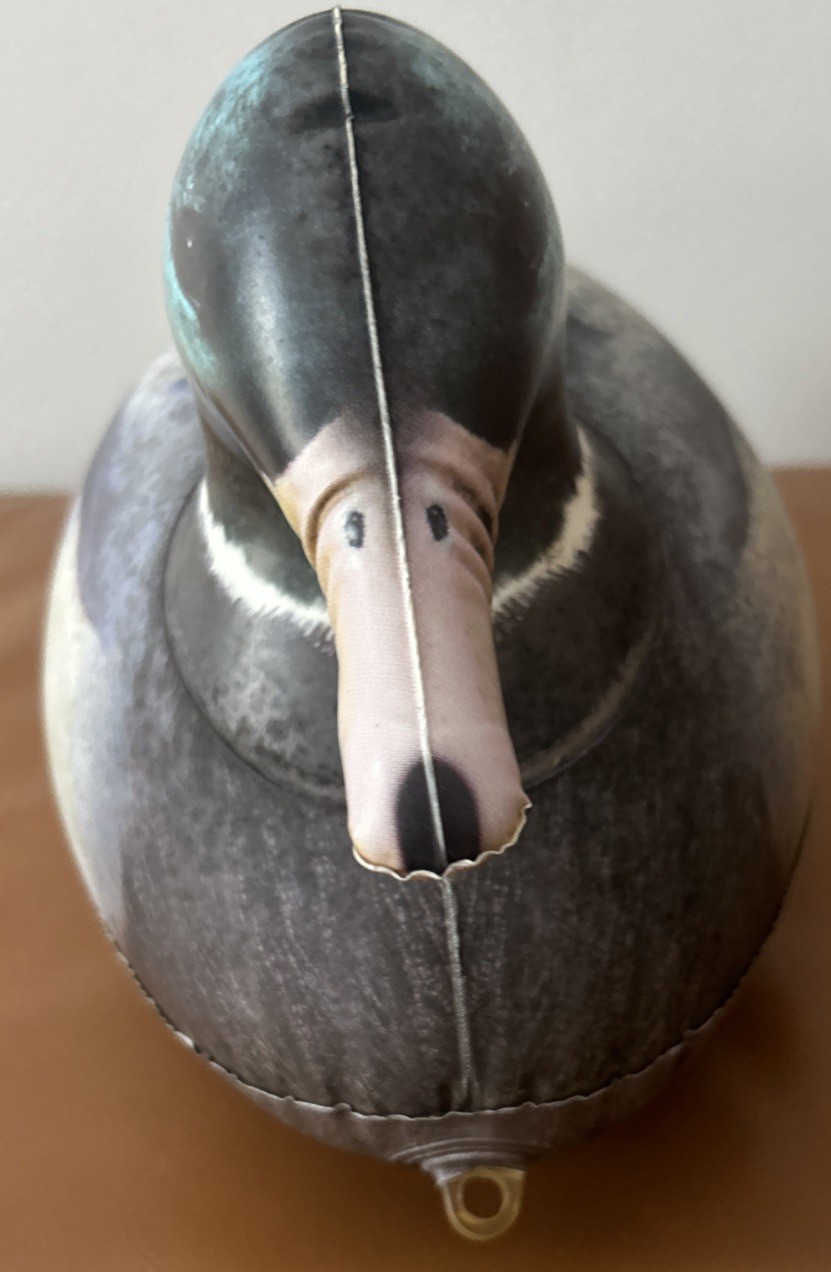 Featherlite Inflatable Rubber Duck Mallard Decoy Cherokee Sports Great Decor