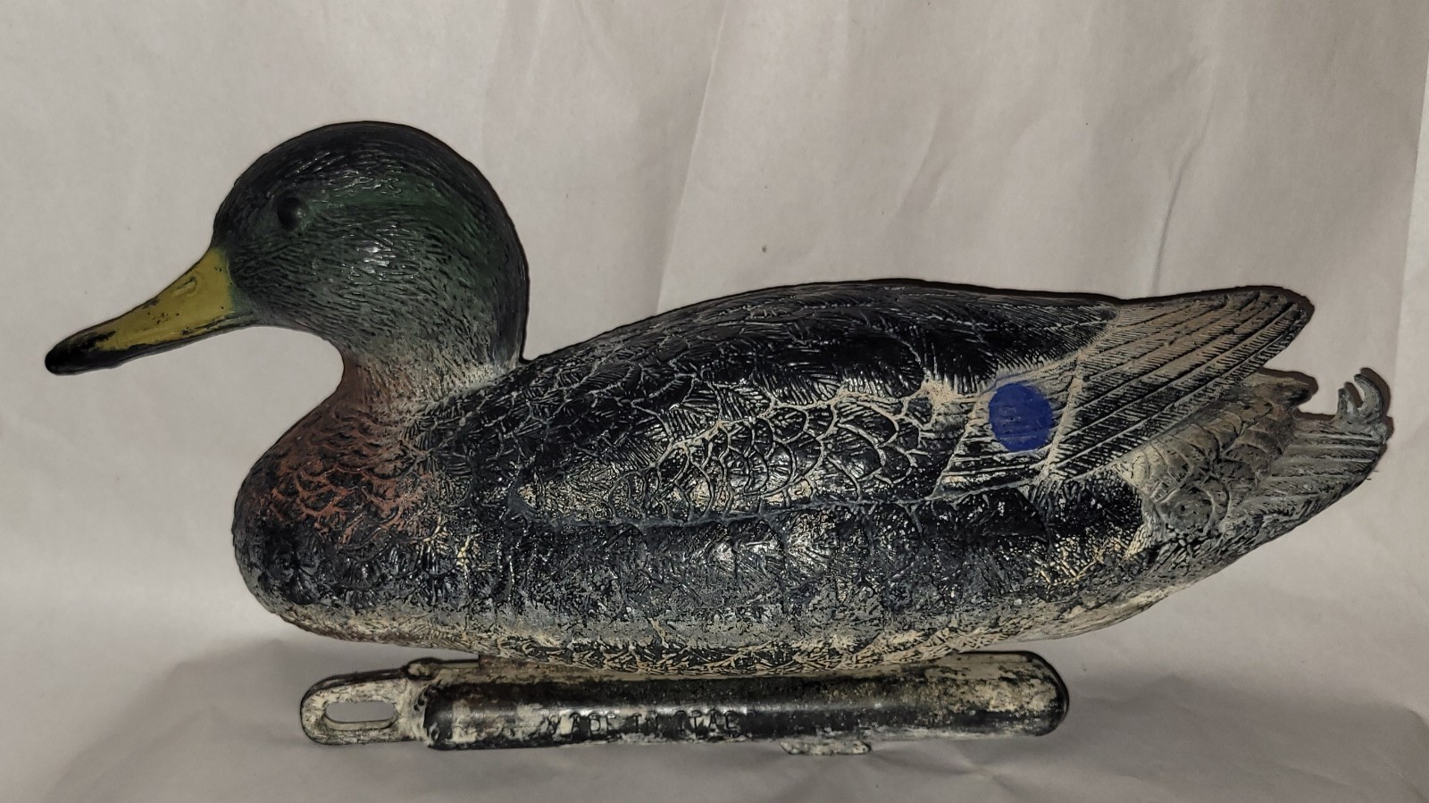 Vintage Decoy, 14″ Carry-Lite Plastic Hunting Sport Plastic Duck Made In Italy