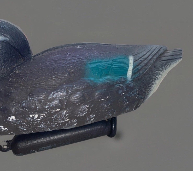 Sport Plast Vintage Hunting Decoy Duck Made In Italy