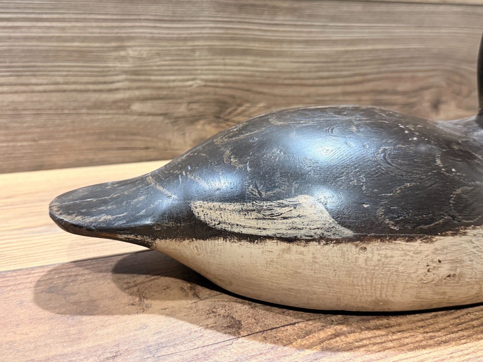 Antique Vintage Wood Duck Decoy **MASON** Canvasback Hen — SENECA LAKE