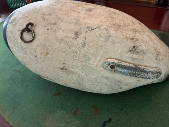 Vintage Bluebill Drake Decoy attributed to Charlie Bryan Middle River, Maryland