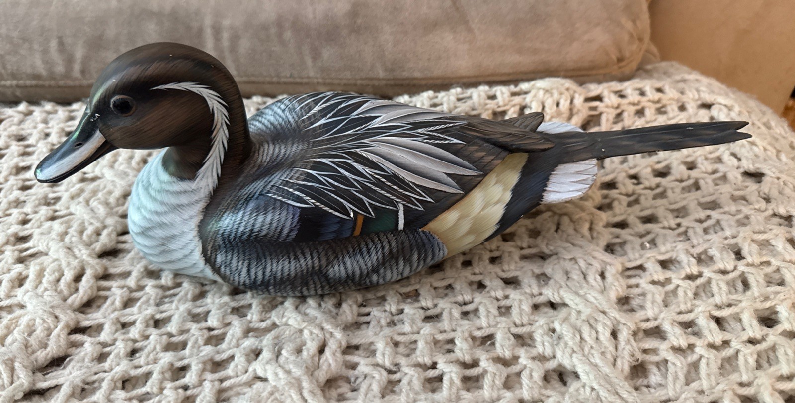Pintail drake decoy No. 208 NG Chong signed Limited edition