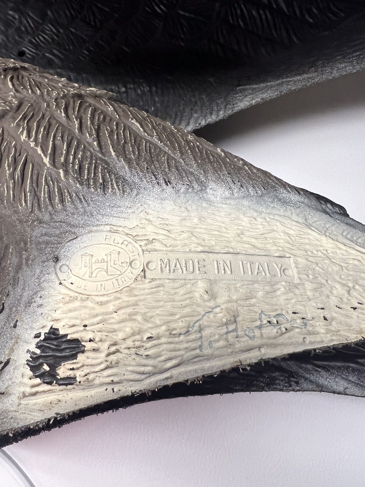 6 Large Sport Plast Goose Geese Decoy Hollow Shell Stackable Made Italy 2 Kinds