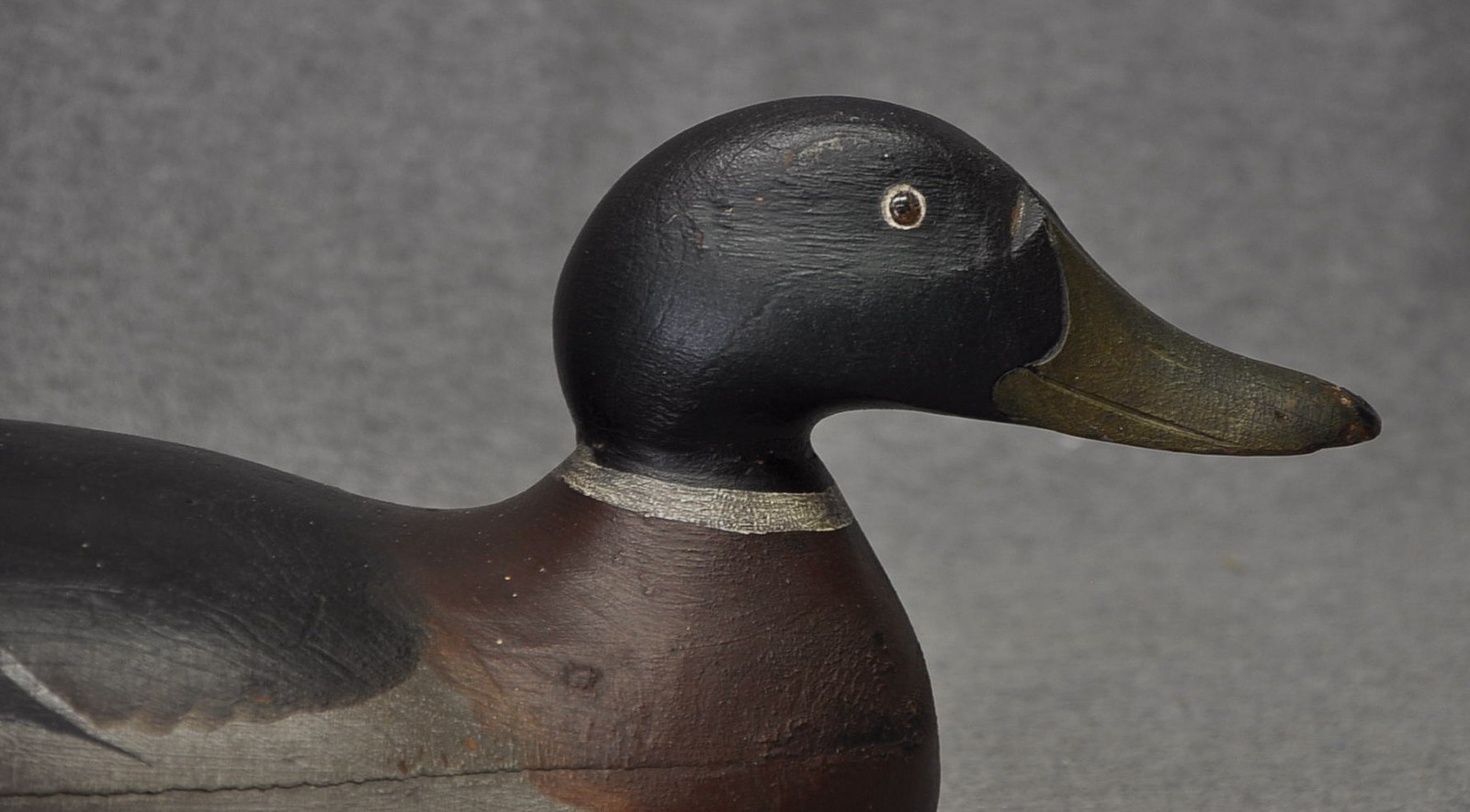 MASON PREMIER GRADE MALLARD DRAKE DUCK DECOY ORIGINAL PAINT NEVER RIGGED