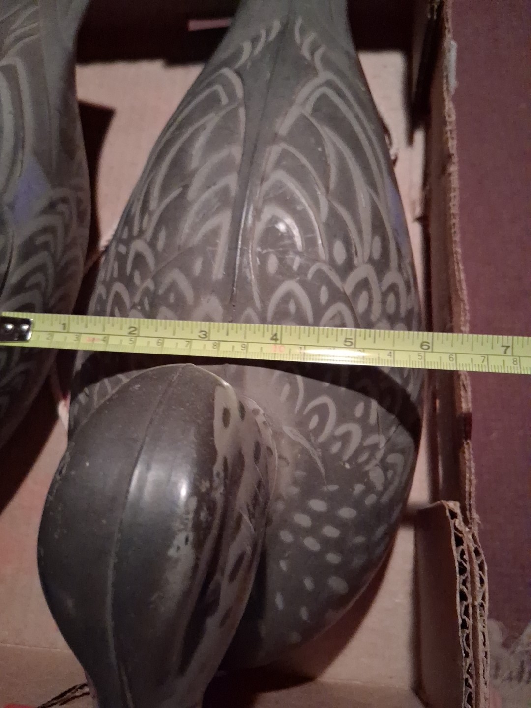 Vtg 3 Original ©1967 D9 Mallard Duck Decoys 2-Victor Hens & Drake Woodstream.