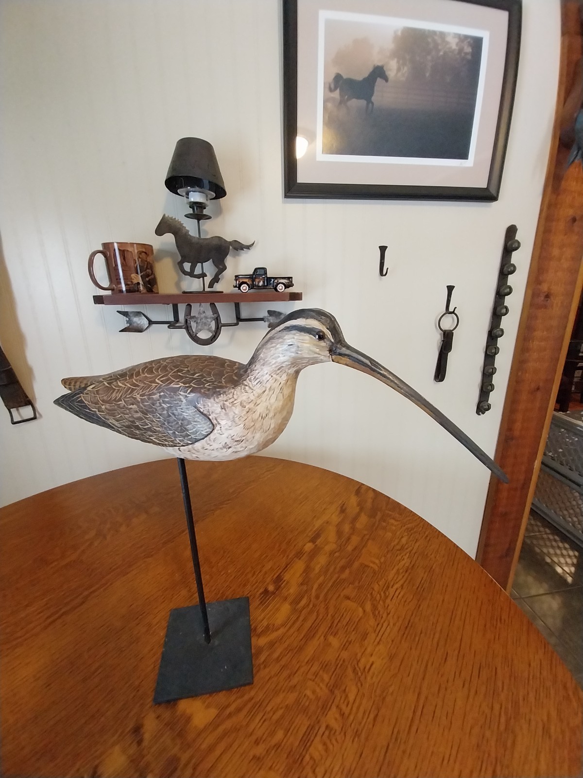 Shorebird Carving Decoy Chip Carved