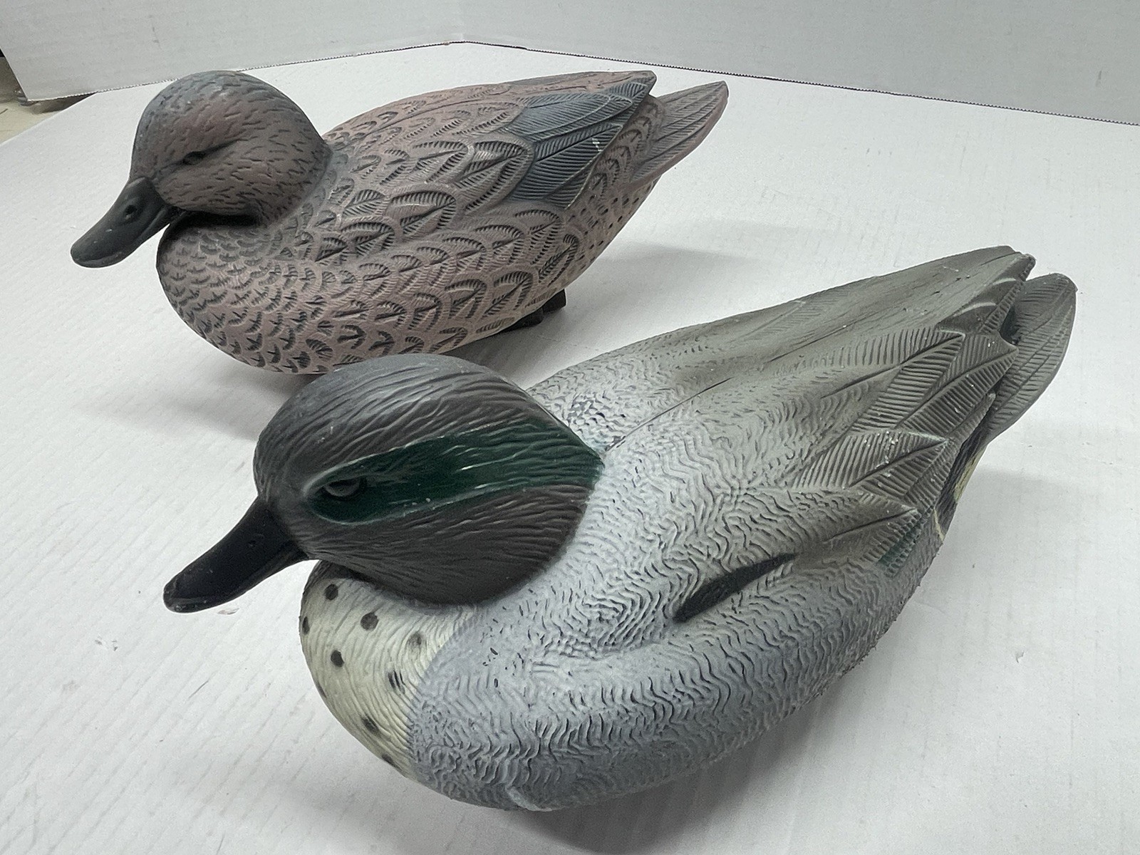 Vintage Lot Of 2 Snap-Lock Decoys Excellent Condition