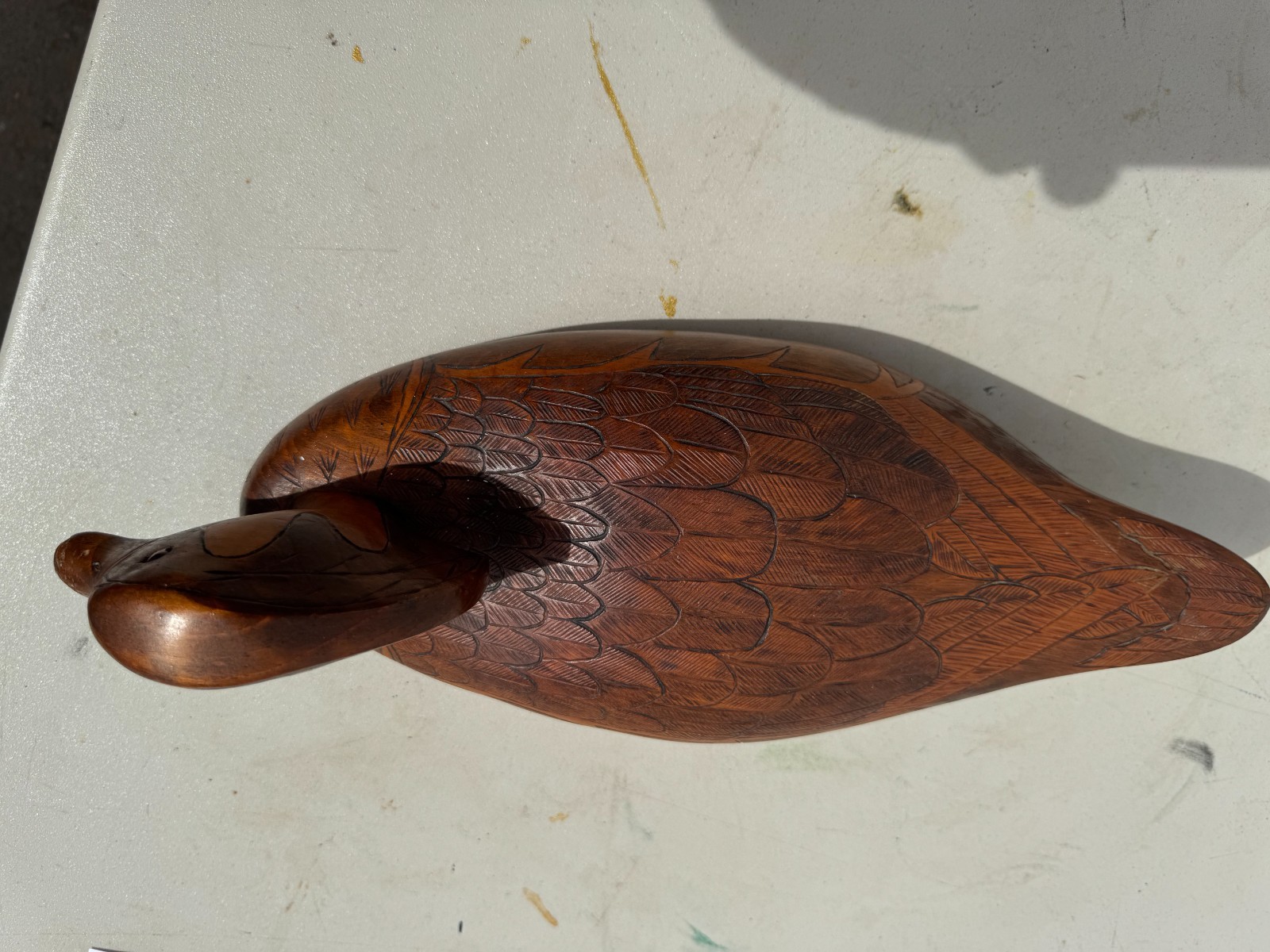 Hand carved Decoy by Lyn Jones 1975