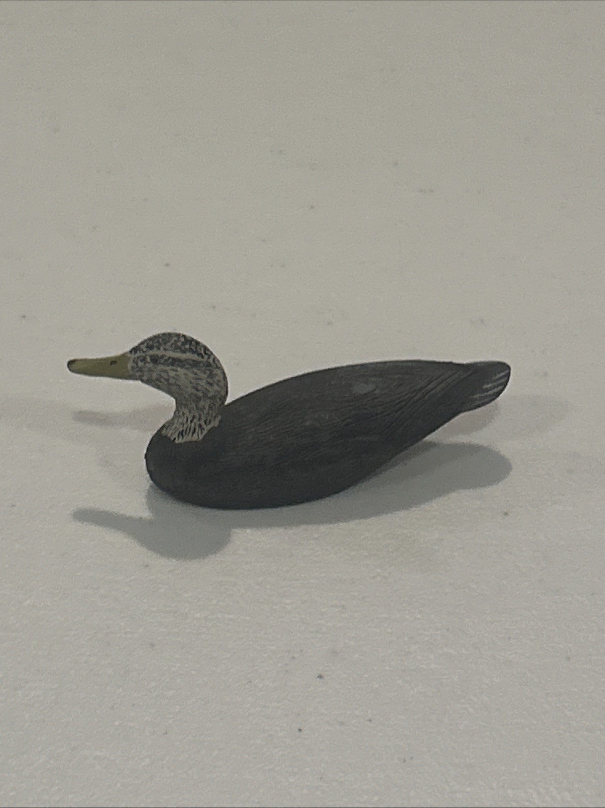 1970s Bill Callahan Signed Hand Painted Mini Pewter Mandarin Duck Decoy Pair (2)