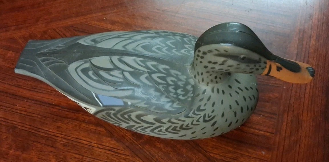 VTG 1967 D-9 VICTOR DUCK DECOY WOODSTREAM LITITZ PA USA