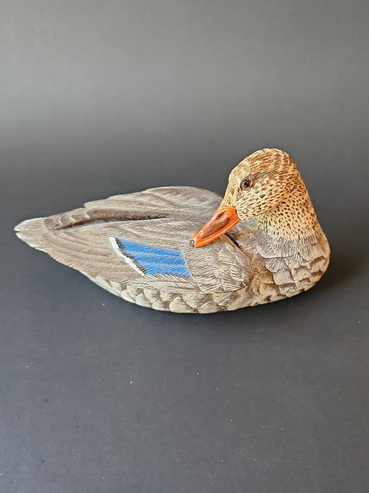 Paul & Deb Butcher 1984 Decorative Decoy Teal Duck Middle River Maryland
