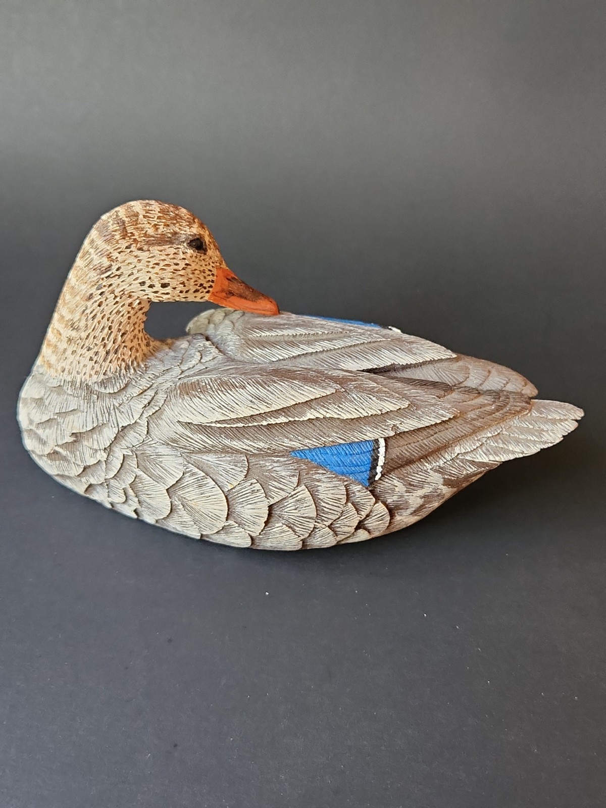 Paul & Deb Butcher 1984 Decorative Decoy Teal Duck Middle River Maryland