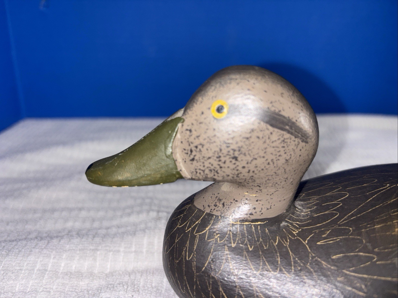 VTG Duck Clarence Bauer Maryland 10” . 1986. Solid. Hand Made.