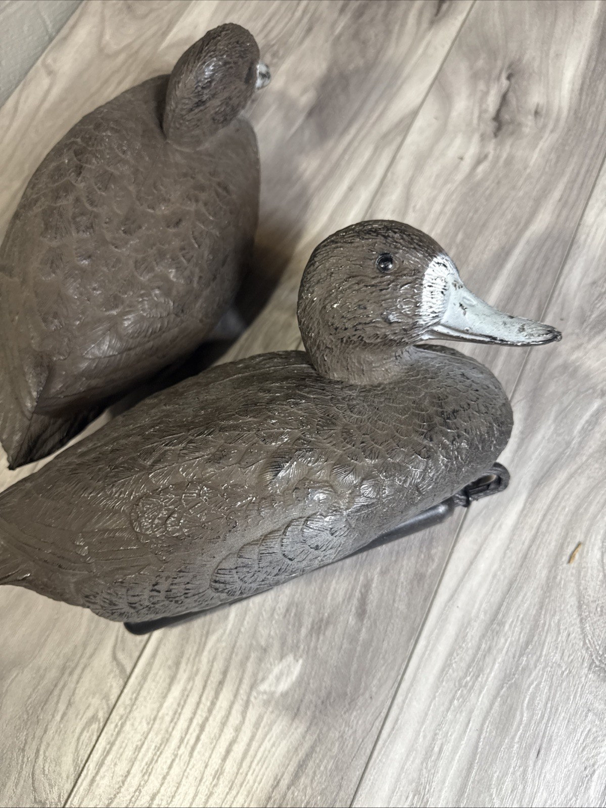 Vintage Floating Duck Decoy (Made In Italy) Sport Plastic – Carry Lite Lot Of 3