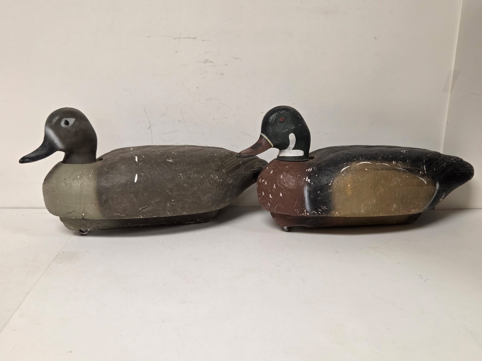 Model 63 Herters Foam Wood Duck Decoy Lot