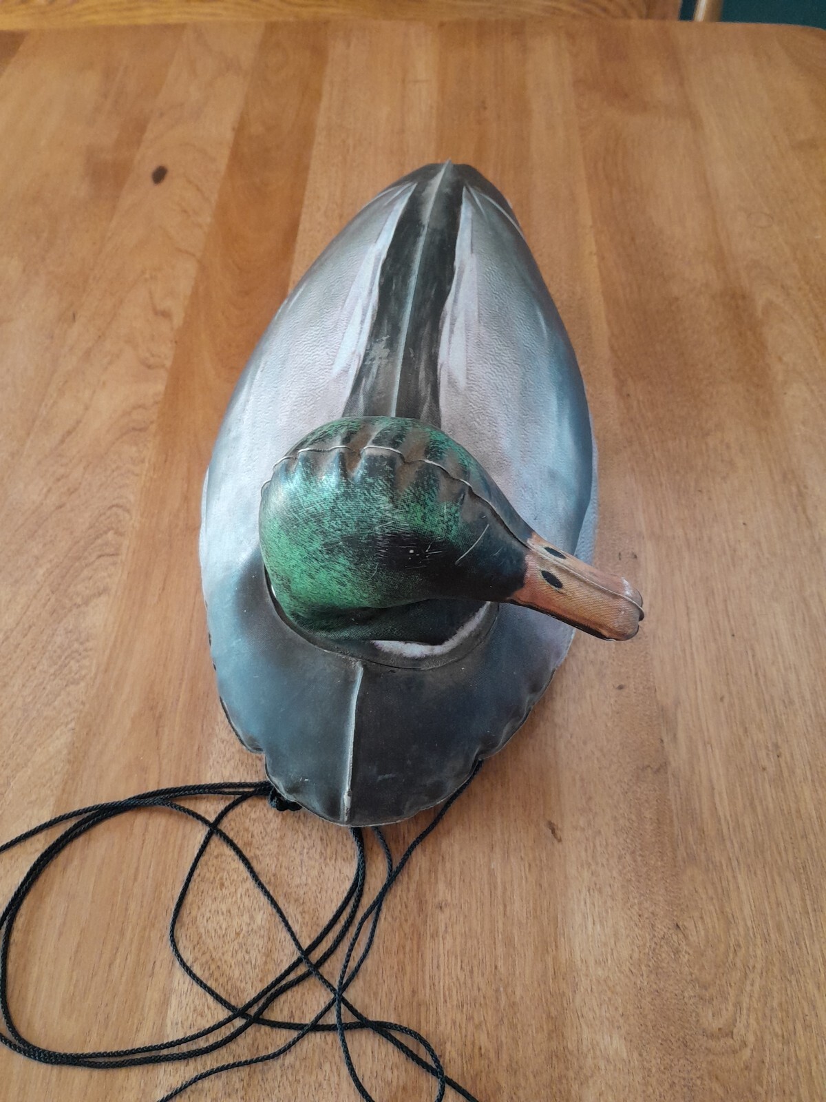 Vintage Featherlites Inflatable Duck Decoy, By Cherokee Sports, Holds Air Good!