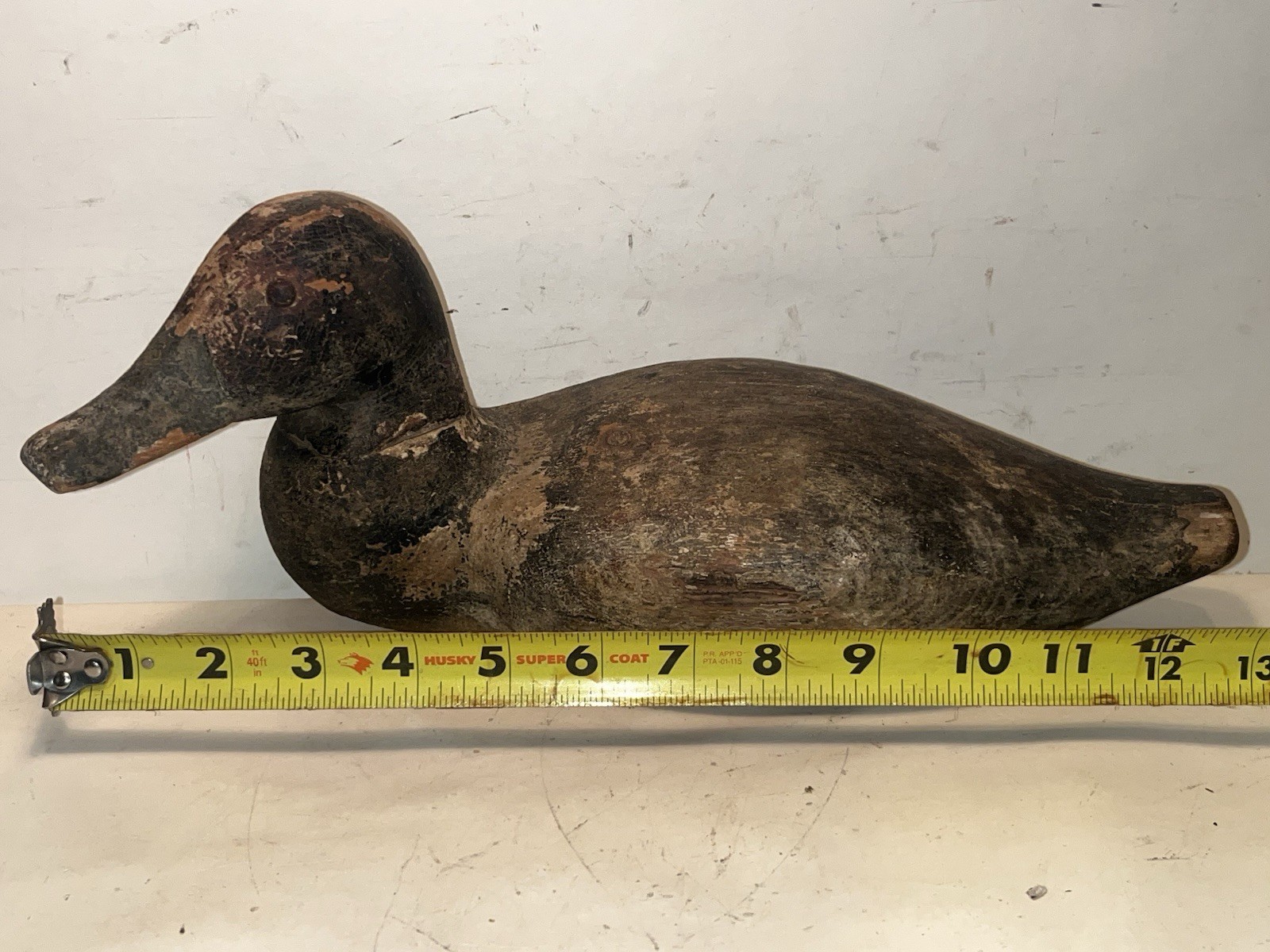 redhead drake duck decoy antique upper chesapeake maryland