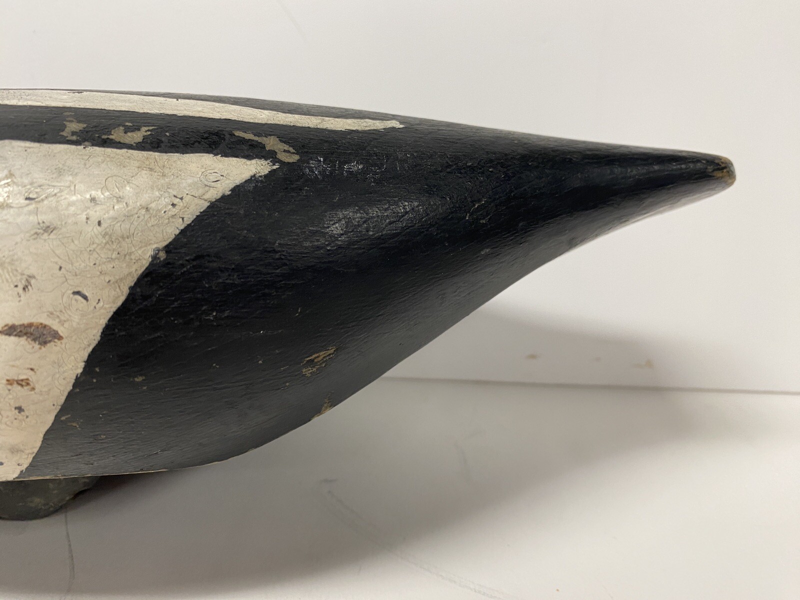 Carved Goldeneye Duck Decoy, Possibly Early Whitney, Unsigned, Weighted Keel.