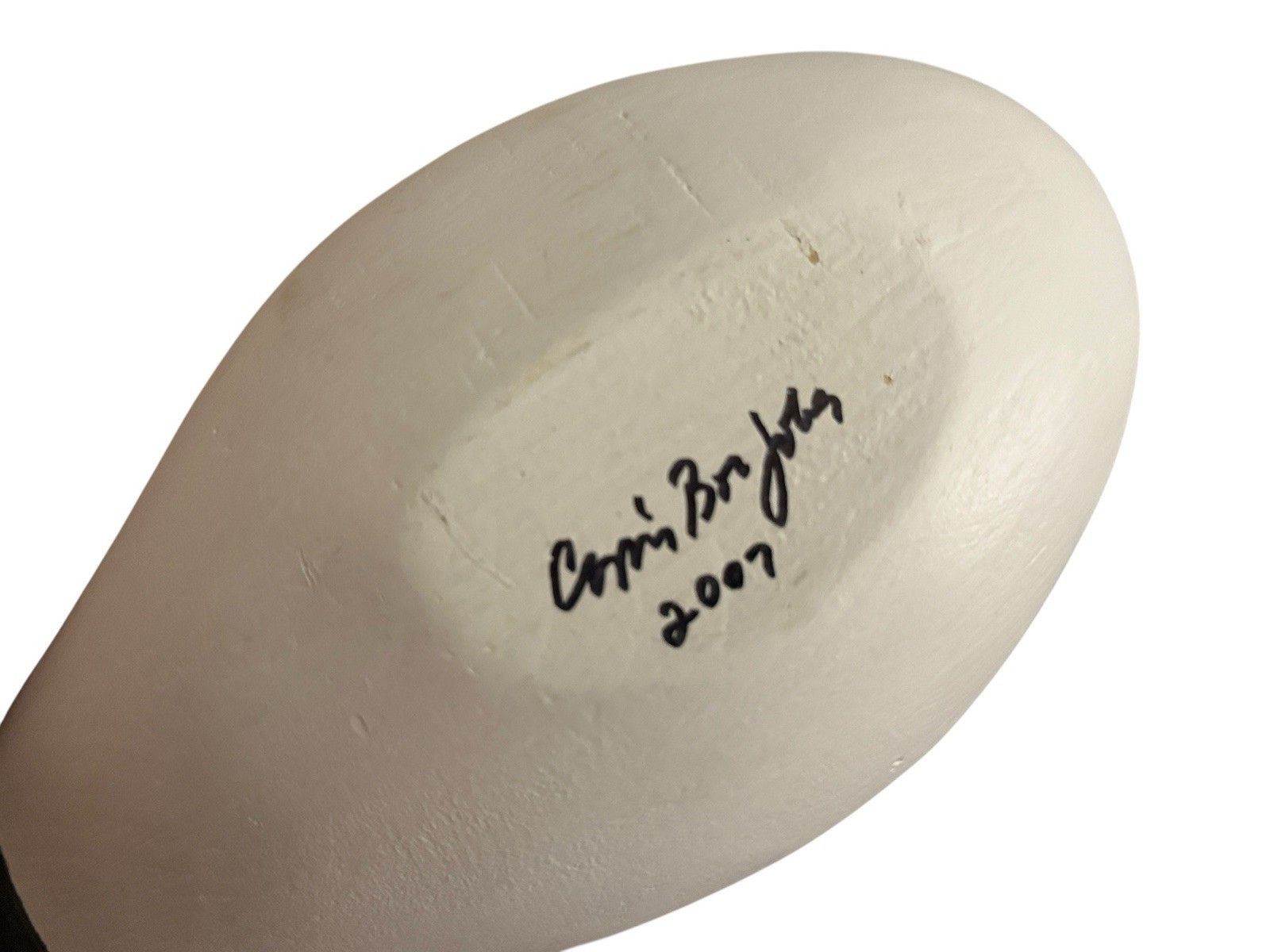 Bob Jobes Canvasback Decoy Pair Havre de Grace MD Original Upper Bay 2007 1/2 Sz