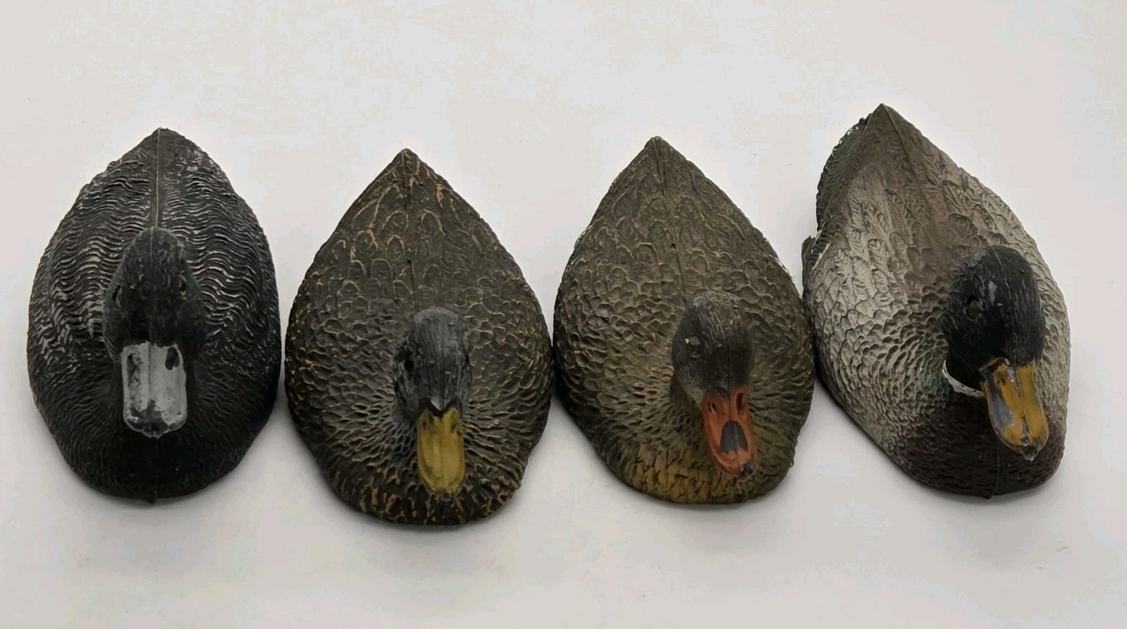 Sports Plast Plastic Small Duck Decoy Made in Italy 7”L x 2.5” High VTG Lot of 7